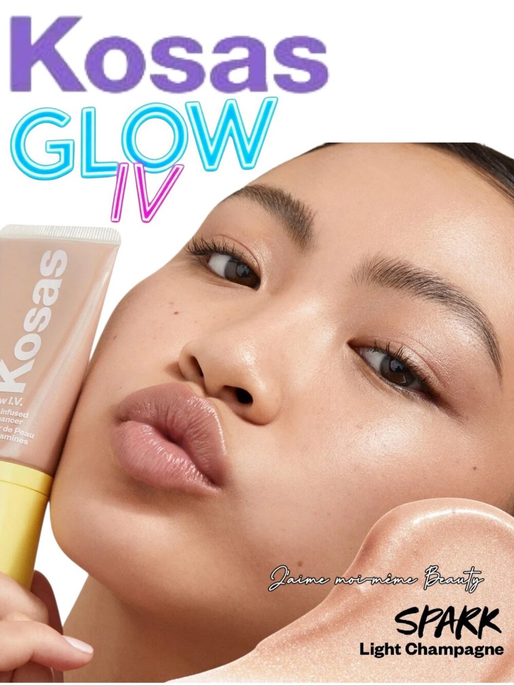 Kosas Spark Liquid IV Vitamin Infused Skin Enhancer - SPARK - Champagne - NEW